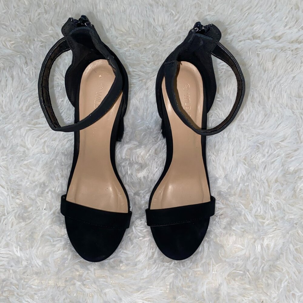 Black Heels, Size 6.5